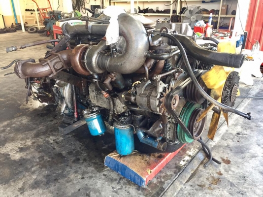 ขายเครื่อง Nissan PE6 Turbo ท่ออ้อม 285 แรงม้า