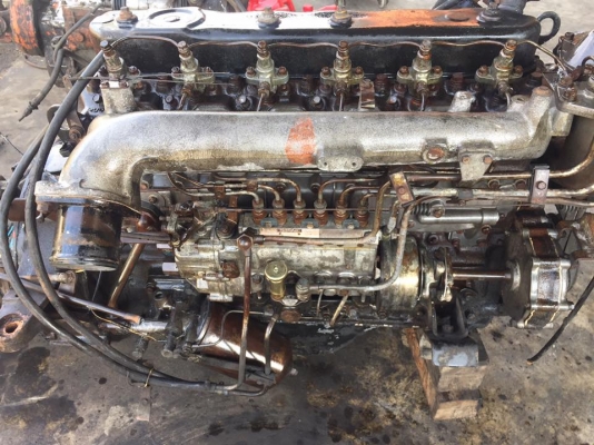 ขายเครื่อง Isuzu 6BD1 ฝาดำ 165 แรงม้า