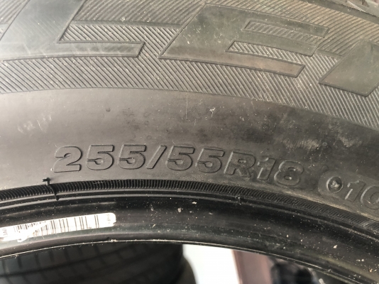 ยางใหม่ Bridgestone Dueler HP 255-55-18