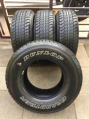 ยาง All Dunlop 265 70 16 กลางปี16 ดอกเต็ม ไม่มีปะ เนื้อนิ่มๆ ใช้ยาว ราคาไม่แพง