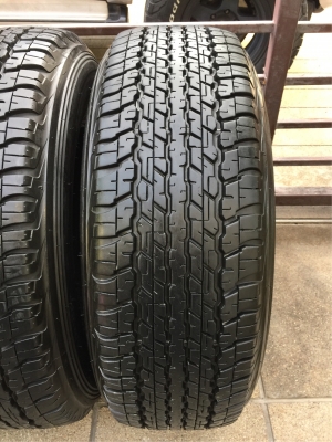 ยาง All Dunlop 265 70 16 กลางปี16 ดอกเต็ม ไม่มีปะ เนื้อนิ่มๆ ใช้ยาว ราคาไม่แพง