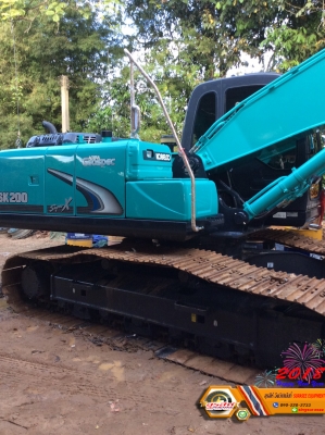 ขายรถแบ็คโฮ KOBELCO SK200-8 YN12 SuperX ใช้งาน 9 พันชั่วโมง สภาพนางฟ้า
