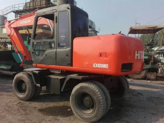 ขาย 675,000 รถแบคโคล้อยาง HITACHI EX100WD-3  เล่มทะเบียน 2 เพลา ระบบกึ่งไฟฟ้า รถสวย เซ็สระบบใหม่ทั้งคัน พร้อมลุยงาน เฟรมสวย ช่วงล้างเต็ม เอวแน้น มูมฮาร์มสวยเครื่องแน้น ปั้มแรง แอร์มี   รถอยู่ กทม โทร 0610710295