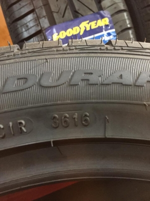 ยางใหม่ GOODYEAR Assurance DuraPlue 225-50-17 ปี16 ชุดละ 7,500 บาท ยางใหม่ GOODYEAR Assurance DuraPlue 225-50-17 ปี16 ชุดละ 7,500 บาท