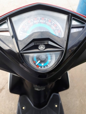 Yamaha Mio 125 รุ่น RR สีดำแดงขาว (ล้อแม็กซ์) ขี่หล่อเท่ห์กันไปเลย