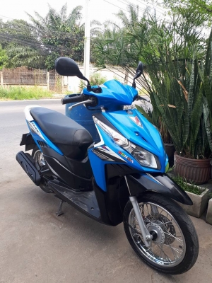 Click i สีน้ำเงินดำ ปี 2555 ลาย Tune up คุ้มค่าประหยัดน้ำมัน