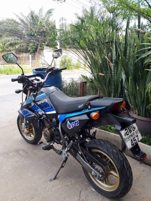 NEW Kawasaki KSR สีดำ (ล้อแม็กซ์แท้) ปี 2555 เท่ห์มาก ขับหล่อๆ