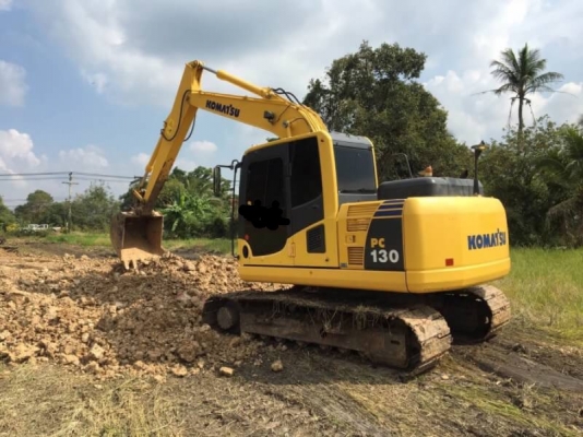 ขายด่วน!! Komatsu PC130-8 ไมล์ ชม. 5,000 สภาพสวยมากค่ะ