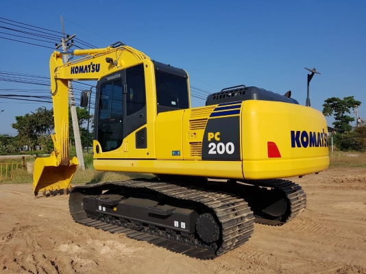 ขายด่วน!! Komatsu PC200-8MO ไมล์ชั่วโมง 4,600 PM. 7000 ชม. สภาพสวยมากๆค่ะ