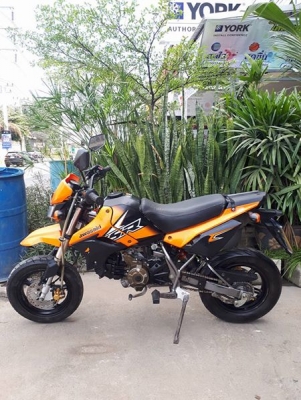 NEW KSR สีส้มดำ ปี 2556 (ล้อแม็กซ์แท้) รถสปอร์ต หล่อมาก ขับเท่ห์ฝุดๆ