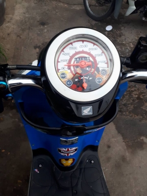 All New Honda Scoopy i สีขาวน้ำเงิน ปี 2556 ลาย Monkey DO รถสวยๆ ขี่ดี หัวฉีดรุ่นใหม่ All New Honda Scoopy i สีขาวน้ำเงิน ปี 2556 ลาย Monkey DO รถสวยๆ ขี่ดี หัวฉีดรุ่นใหม่