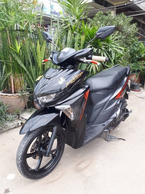 GT 125 สีดำ ปี 2558 (ล้อแม็กซ์แท้) รถรุ่นใหม่ประหยัดน้ำมัน