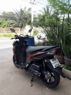 GT 125 สีดำ ปี 2558 (ล้อแม็กซ์แท้) รถรุ่นใหม่ประหยัดน้ำมัน GT 125 สีดำ ปี 2558 (ล้อแม็กซ์แท้) รถรุ่นใหม่ประหยัดน้ำมัน