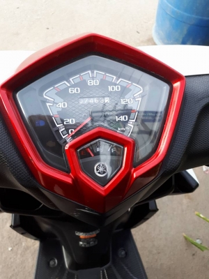 Yamaha GT 125 สีขาวแดง ปี 2559 (ล้อแม็กซ์แท้)รถหล่ออย่างสปอร์ต ราคาเร้าใจ