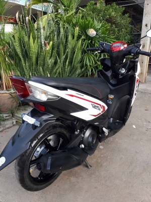 Yamaha GT 125 สีขาวแดง ปี 2559 (ล้อแม็กซ์แท้)รถหล่ออย่างสปอร์ต ราคาเร้าใจ
