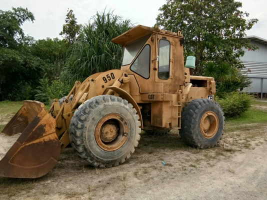 รถตักล้อยาง CAT 950 รถพร้อมใช้เอกสารพร้อม