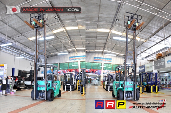 ขายรถโฟล์คลิฟท์มือสอง MITSUBISHI รุ่น FD25D-F18C-52979 นำเข้าจากประเทศญี่ปุ่น 100\% ไม่เคยใช้งานในไทย ขายรถโฟล์คลิฟท์มือสอง MITSUBISHI รุ่น FD25D-F18C-52979 นำเข้าจากประเทศญี่ปุ่น 100\% ไม่เคยใช้งานในไทย