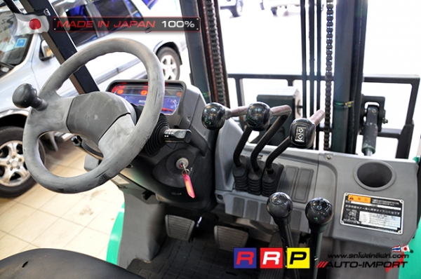 ขายรถโฟล์คลิฟท์มือสอง MITSUBISHI รุ่น FD25D-F18C-52979 นำเข้าจากประเทศญี่ปุ่น 100\% ไม่เคยใช้งานในไทย ขายรถโฟล์คลิฟท์มือสอง MITSUBISHI รุ่น FD25D-F18C-52979 นำเข้าจากประเทศญี่ปุ่น 100\% ไม่เคยใช้งานในไทย