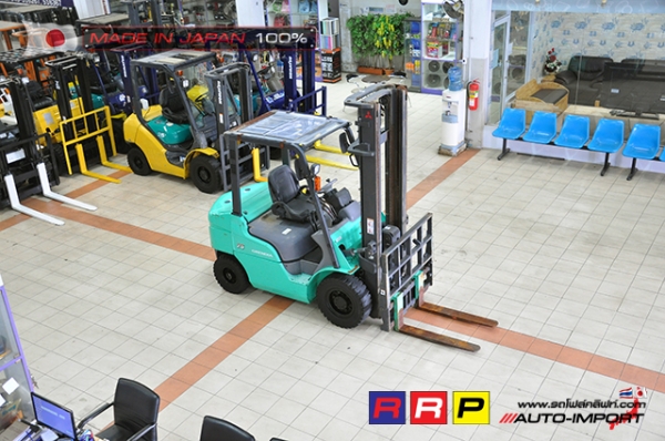 ขายรถโฟล์คลิฟท์มือสอง MITSUBISHI รุ่น FD25D-F18C-52979 นำเข้าจากประเทศญี่ปุ่น 100\% ไม่เคยใช้งานในไทย ขายรถโฟล์คลิฟท์มือสอง MITSUBISHI รุ่น FD25D-F18C-52979 นำเข้าจากประเทศญี่ปุ่น 100\% ไม่เคยใช้งานในไทย