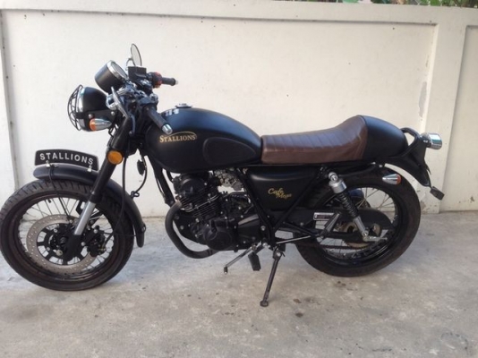 Stallions Centaur Cafe Mega ดำด้าน รุ่นพิเศษ 10 เดือน สภาพป้ายแดงไร้ตำหนิ