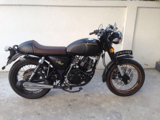 Stallions Centaur Cafe Mega ดำด้าน รุ่นพิเศษ 10 เดือน สภาพป้ายแดงไร้ตำหนิ