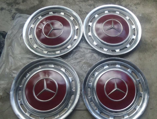 กะทะล้อเบนซ์แท้ 6x14 5รู 112 พร้อมฝาตบ น็อต กิ๊บล็อค