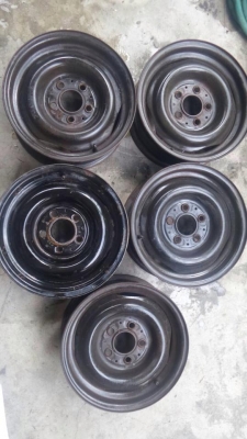 กะทะล้อเบนซ์แท้ 6x14 5รู 112 พร้อมฝาตบ น็อต กิ๊บล็อค