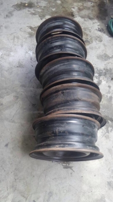 กะทะล้อเบนซ์แท้ 6x14 5รู 112 พร้อมฝาตบ น็อต กิ๊บล็อค