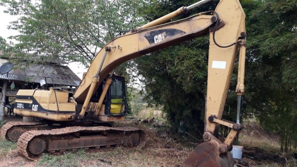 CATERPILLAR 320L รถพร้อมใช้ เครื่องดี ช่วงล่างดี โซ่หนา เอกสารเล่มทะเบียน
