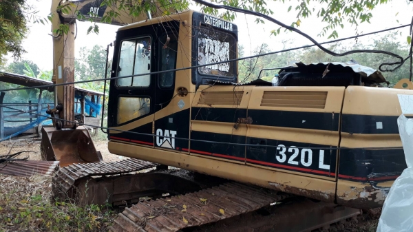 CATERPILLAR 320L รถพร้อมใช้ เครื่องดี ช่วงล่างดี โซ่หนา เอกสารเล่มทะเบียน
