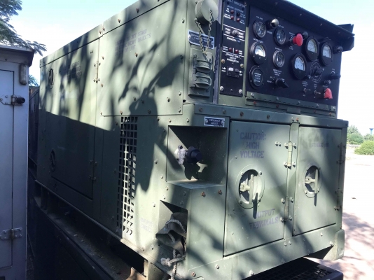 ขายเครื่องปั่นไฟตู้ทหาร 10 Kw จำนวน 35 ตัว