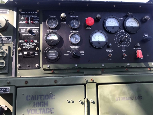 ขายเครื่องปั่นไฟตู้ทหาร 10 Kw จำนวน 35 ตัว