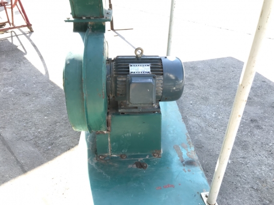 ขายโบวเวอร์ดูดฝุ่นพร้อมแท่นใส่ถุงเก็บ(ไม่มีถุง) ขนาด 4HP. 2800rpm. 380V made in China สภาพสวยดูดแรง พร้อมใช้งาน