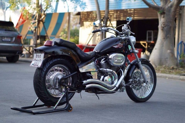 ร้านวุฒิ นนบุรีขาย HONDA STEED400cc. รถสวยเดิมๆคับ