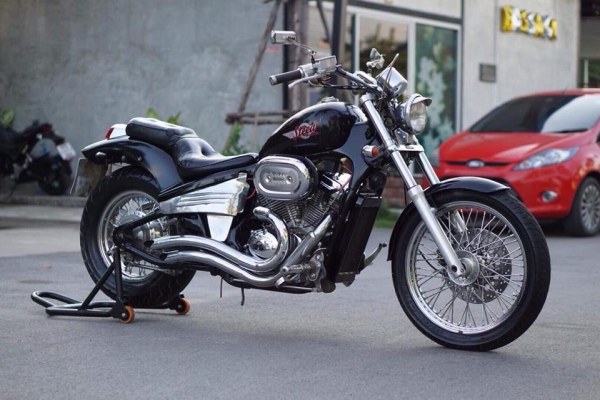 ร้านวุฒิ นนบุรีขาย HONDA STEED400cc. รถสวยเดิมๆคับ