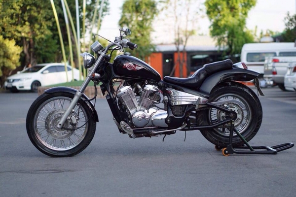 ร้านวุฒิ นนบุรีขาย HONDA STEED400cc. รถสวยเดิมๆคับ