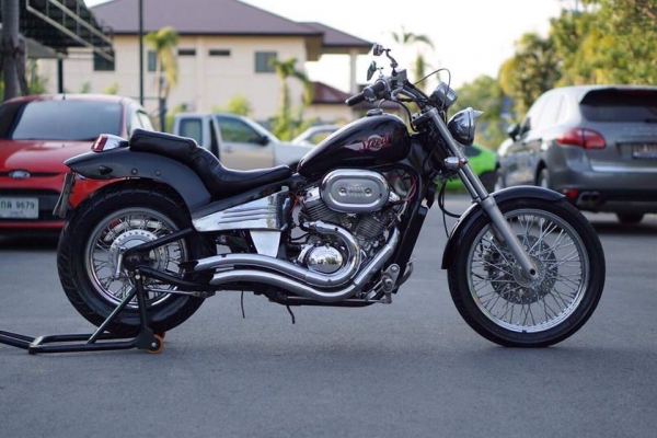 ร้านวุฒิ นนบุรีขาย HONDA STEED400cc. รถสวยเดิมๆคับ