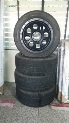 ขายล้อแม็กLenso ขอบ 20" พร้อมยางยกชุดไปเลย