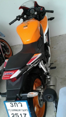 ขายถูกและแถมเพียบ!! ฮอนด้า ซีบีอาร์300อาร์ ลาย REPSOL/ตัวท็อป เบล็คABS เจ้าของขายเอง สภาพใหม่!! ขายถูกและแถมเพียบ!! ฮอนด้า ซีบีอาร์300อาร์ ลาย REPSOL/ตัวท็อป เบล็คABS เจ้าของขายเอง สภาพใหม่!!