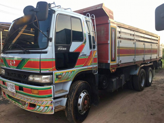 ขายรถ10ล้อ ดั้ม2เพลา HINO FM2K ปี48 รถสวย สภาพดี เอกสารพร้อมโอน ราคา1,050,000 สนใจโทร 090-8588220 09