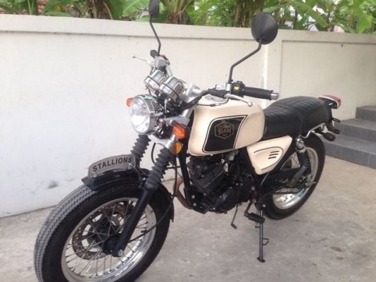 Stallions Centaur Siam 70s สีเหลือง ครีม รถ6 เดือน ปี2017โฉมปัจจุบัน สวย