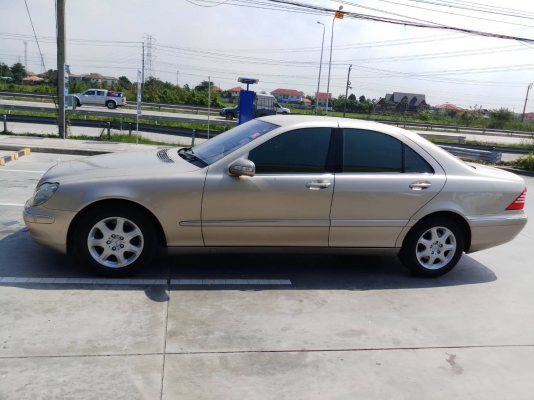 ขาย รถบ้านBENZ S280 ปี2003 (เจ้าของขายเอง) พร้อมเลขทะเบียนสวย