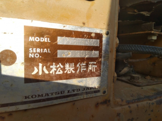 Komatsu D53P-17/ ใบตีนเป็ด รถหน้างานมีเก็บนิดหน่อย