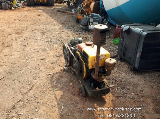 ขาย เครื่องปั๊มลม ปั๊มลม เครื่องยนต์ดีเซล 1 สูบ YANMAR ถังคู่ 6 แรง เก่าญี่ปุ่น