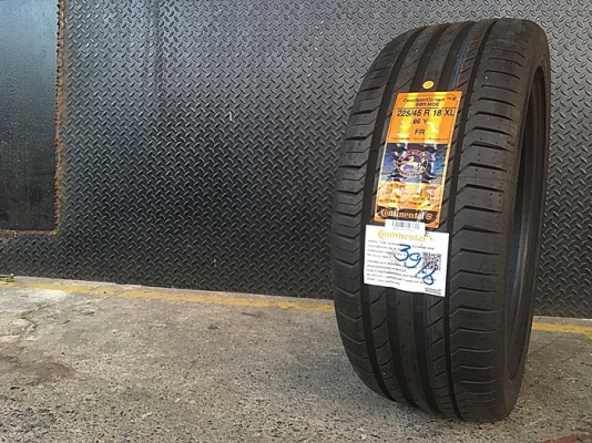 CONTINENTAL ContiSportContact 5 SSR MOE 225/45R18 เส้นละ 5,800