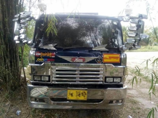 ขาย 675,000 รถหัวลาก 10 ล้อ 2 เพลา HINO FS ปี.39 พร้อมหางพื้นเรียบ 2 เพลา ยาว.12.25 ม. เครื่อง.PO9(3
