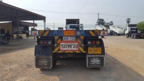 ขาย หัวลาก ISUZU 360 แรงม้า ปี 56 พร้อมหางพ่วงพื้นเรียบ 3 เพลา ปี 58 สภาพสวยพร้อมใช้งาน พร้อมแยกขายห