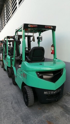 !!รถดีเซล2.5ตัน!!  Mitsubishi Forklift2.5ตัน เครื่อง S4S ดีเซล!!