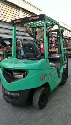 !!รถดีเซล2.5ตัน!!  Mitsubishi Forklift2.5ตัน เครื่อง S4S ดีเซล!!