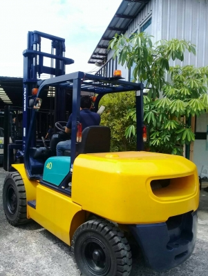 +++ ขายโฟล์คลิฟท์ KOMATSU FD40-7 ขนาด 4 ตัน เครื่องยนต์ดีเซล เสา 4.5 เมตร เกียร์ออโตเมติค งาสไลด์ซ้าย + ขวา ยางตัน +++ ขายโฟล์คลิฟท์ KOMATSU FD40-7 ขนาด 4 ตัน เครื่องยนต์ดีเซล เสา 4.5 เมตร เกียร์ออโตเมติค งาสไลด์ซ้าย + ขวา ยางตัน